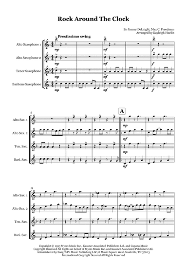Rock Around The Clock (arr. Kayleigh Huelin)