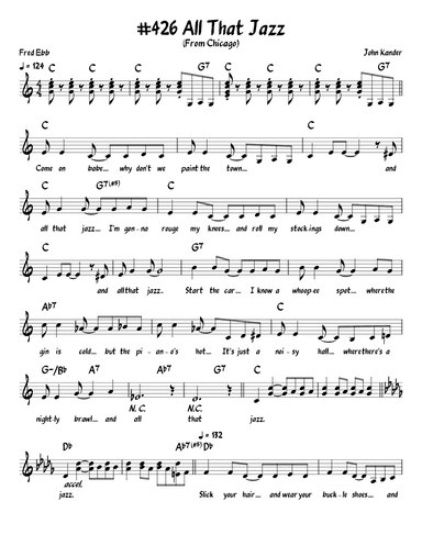 All That Jazz (arr. John Fries)