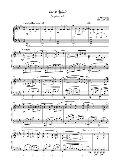 Love Affair (title Theme) (arr. Giuseppe Di Leo)