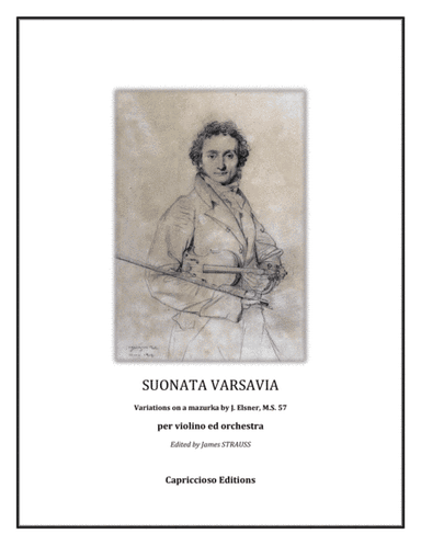 Niccolo Paganini - Suonata Varsavia for Violin and Piano (arr. James Strauss)
