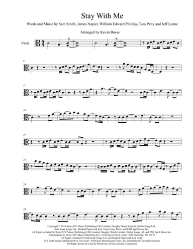 Stay With Me (arr. Kevin Busse)