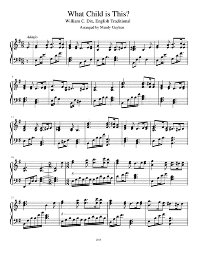What Child is This (arr. Mandy Gayken)