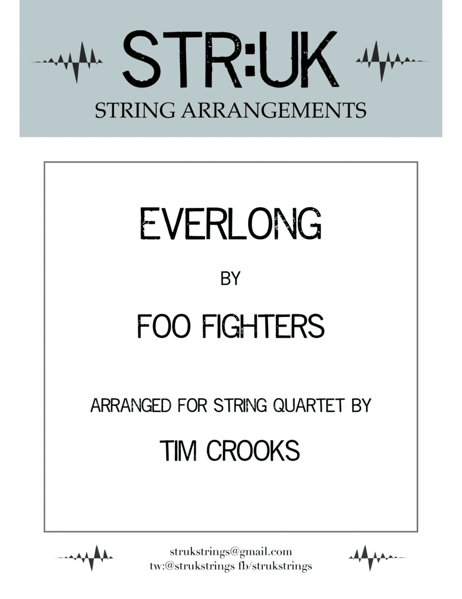Everlong (arr. Tim Crooks)