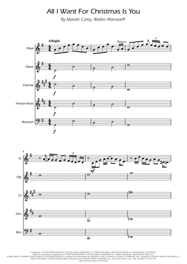 All I Want For Christmas Is You (arr. Ygor Nunes)