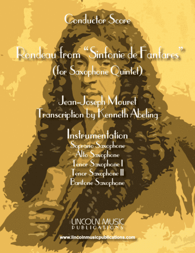Rondeau from "Sinfonie de Fanfares" (for Saxophone Quintet SATTB) (arr. Kenneth Abeling)