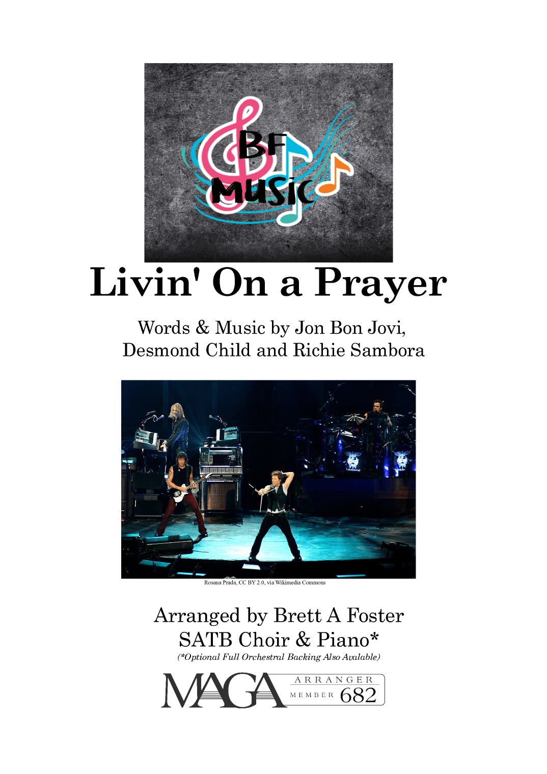 Livin' On A Prayer (arr. Brett A Foster)