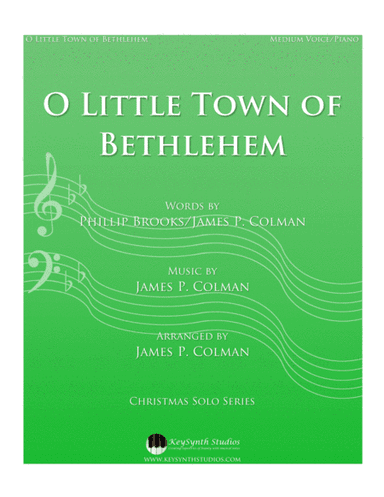 O Little Town of Bethlehem (arr. James P. Colman)