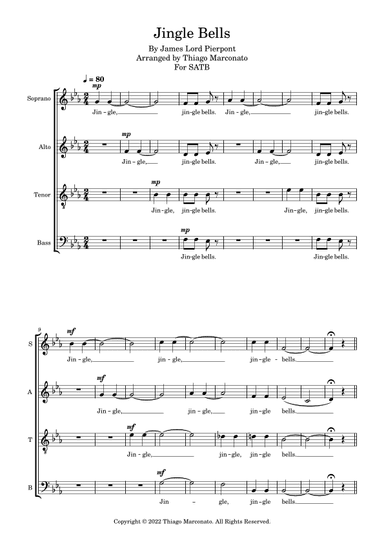 Jingle Bells (arr. Thiago Marconato)