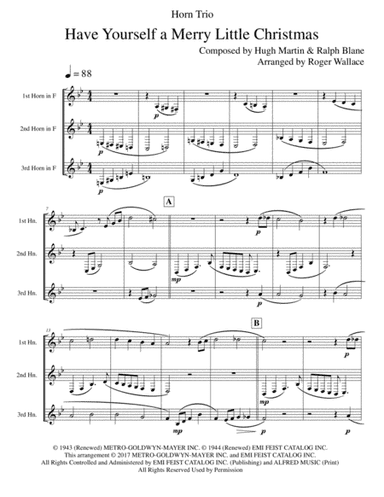 Have Yourself A Merry Little Christmas (arr. Roger Wallace)
