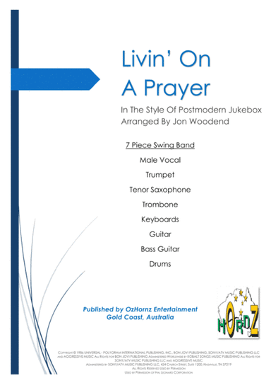 Livin' On A Prayer (arr. Jon Woodend)