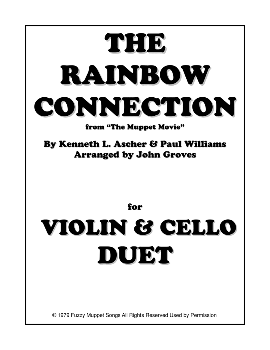 The Rainbow Connection (arr. John Groves)