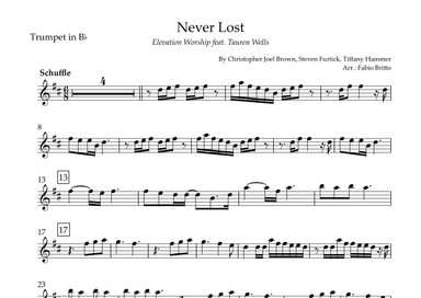 Never Lost (arr. Fabio Britto)