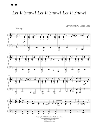 Let It Snow! Let It Snow! Let It Snow! (arr. Lorie Line)