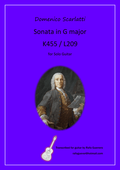 Sonata K455 / L209 (arr. Rafa Guerrero)