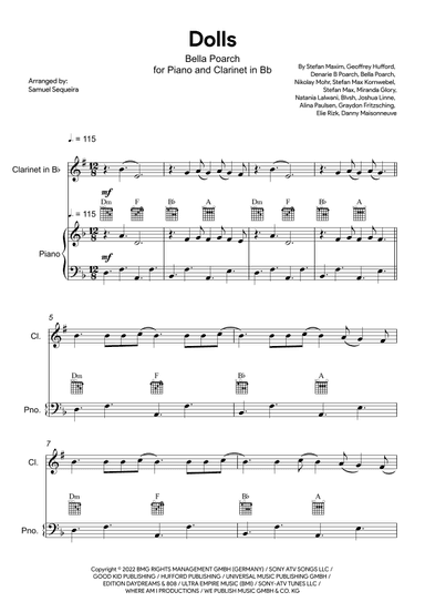 Dolls (arr. Samuel Sequeira)