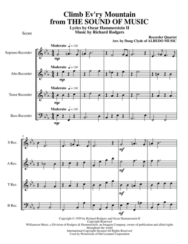 Climb Ev'ry Mountain (arr. Doug Clyde)