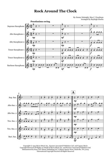 Rock Around The Clock (arr. Kayleigh Huelin)