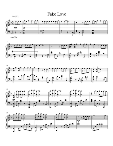 Fake Love (arr. BTS)