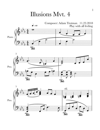 Illusions Mvt. 4