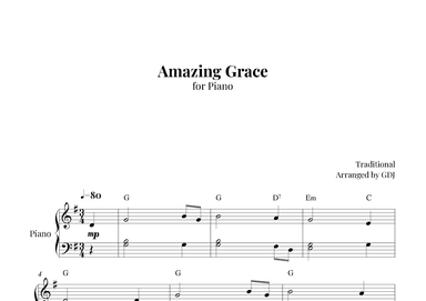 Amazing Grace (arr. GDJ)