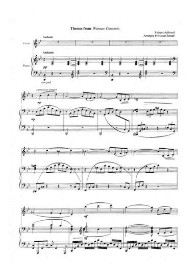 Warsaw Concerto (arr. Haydn Reeder)