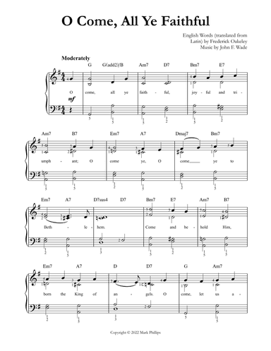 O Come, All Ye Faithful (arr. Mark Phillips)