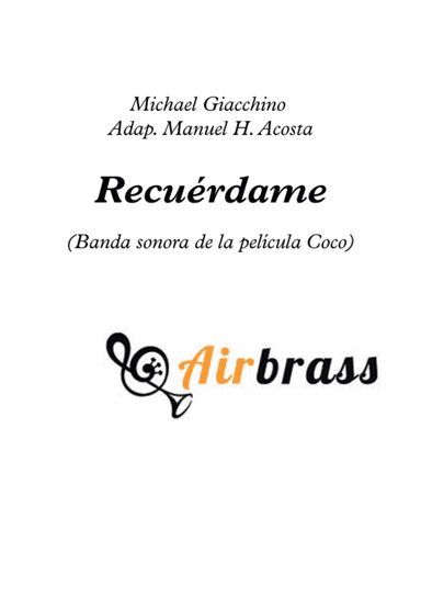 Remember Me (arr. Air Brass Quintet, Manuel H. Acosta)
