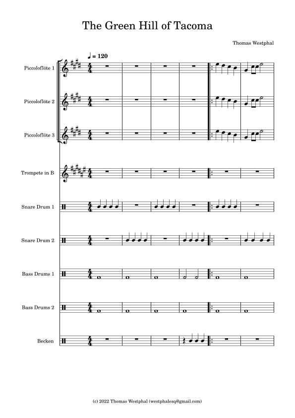 The Green Hill of Tacoma