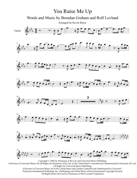 You Raise Me Up (arr. Kevin Busse)
