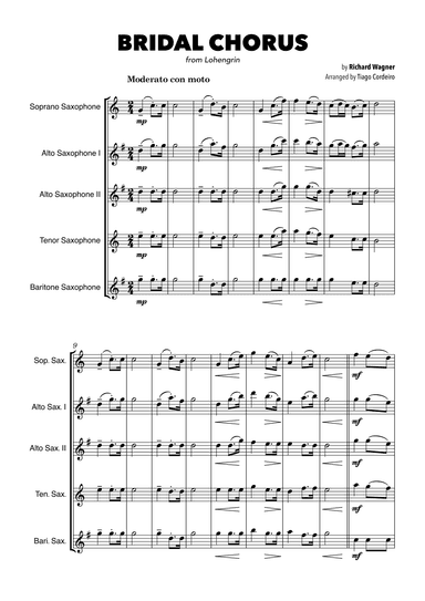 Bridal Chorus (arr. Tiago Cordeiro)