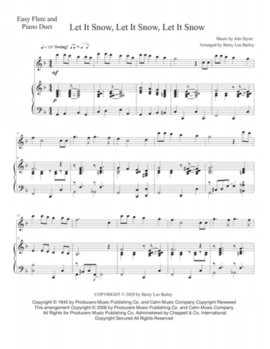 Let It Snow! Let It Snow! Let It Snow! (arr. Betsy Lee Bailey)