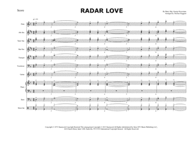 Radar Love (arr. Thomas Ruggieri)