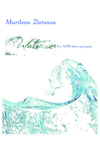 WATER for SATB choir and piano