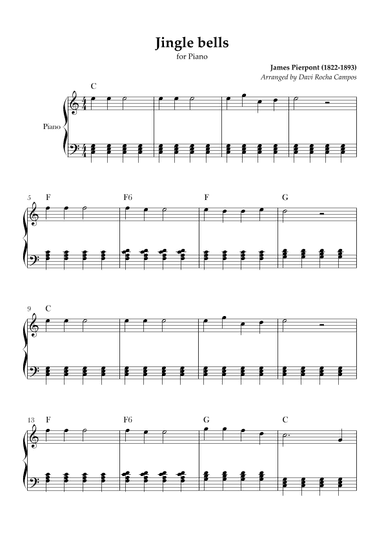 Jingle bells (arr. Davi Rocha Campos)