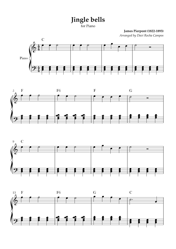 Jingle bells (arr. Davi Rocha Campos)