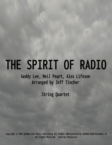 The Spirit Of Radio (arr. Jeff Tincher)