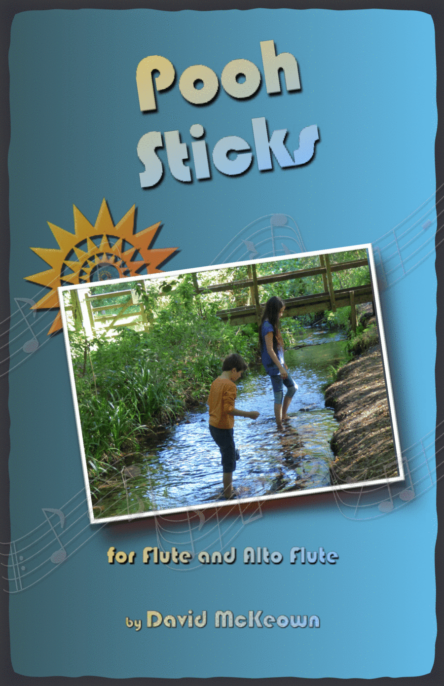 Pooh Sticks, for Flute and Alto Flute Duet