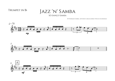 Jazz 'n' Samba (so Danco Samba) (arr. Rafael Fernandes da Silva)
