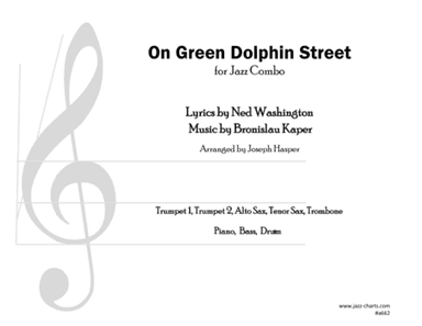 On Green Dolphin Street (arr. Joe Hasper)