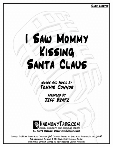 I Saw Mommy Kissing Santa Claus (arr. Jeff Bratz)
