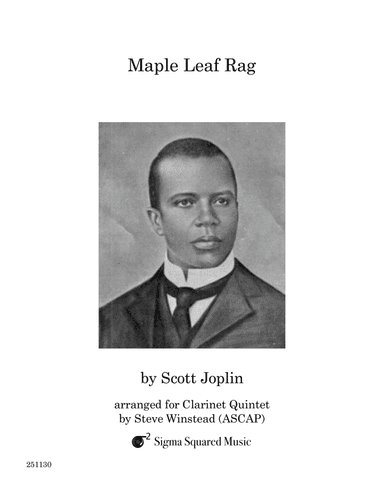 Maple Leaf Rag for Clarinet Quintet (arr. Steve Winstead)