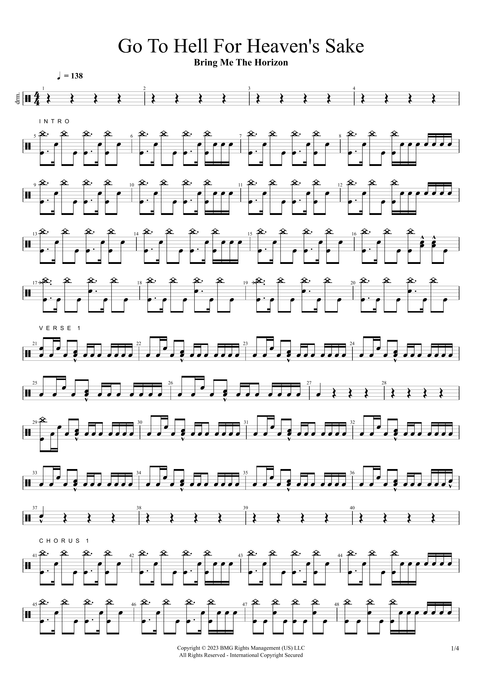 Go To Hell For Heaven's Sake (arr. Cyril Mayer)