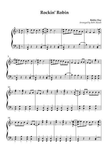 Rockin Robin (arr. Beth Alcock)