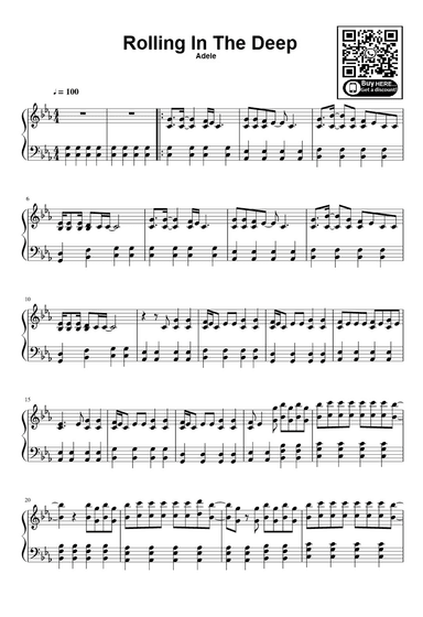 Rolling In The Deep (arr. eduardo)