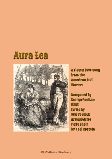 Aura Lee - Love song for Flute Choir (arr. Yoel Epstein)