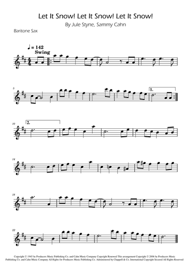Let It Snow! Let It Snow! Let It Snow! (arr. Ygor Nunes)