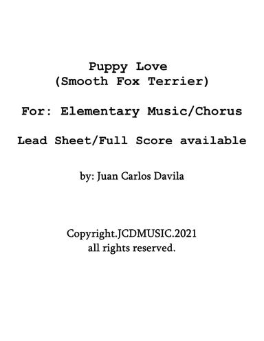 Puppy Love (Smooth Fox Terrier)