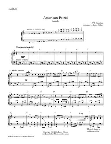 American Patrol (arr. James Gilbert)