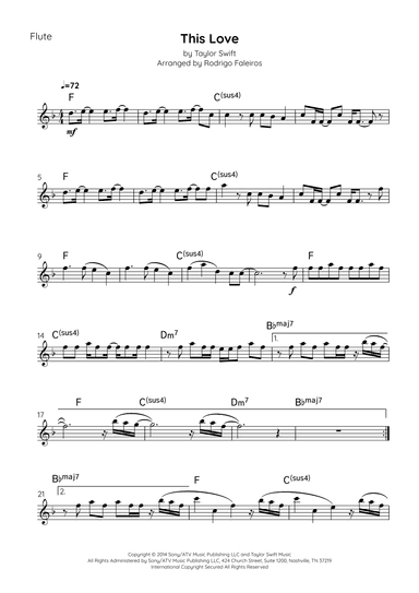 This Love (arr. Rodrigo Faleiros)