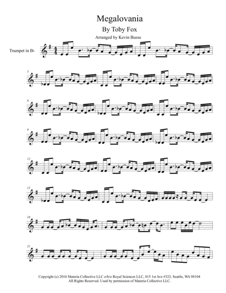 MEGALOVANIA (from Undertale) (arr. Kevin Busse)